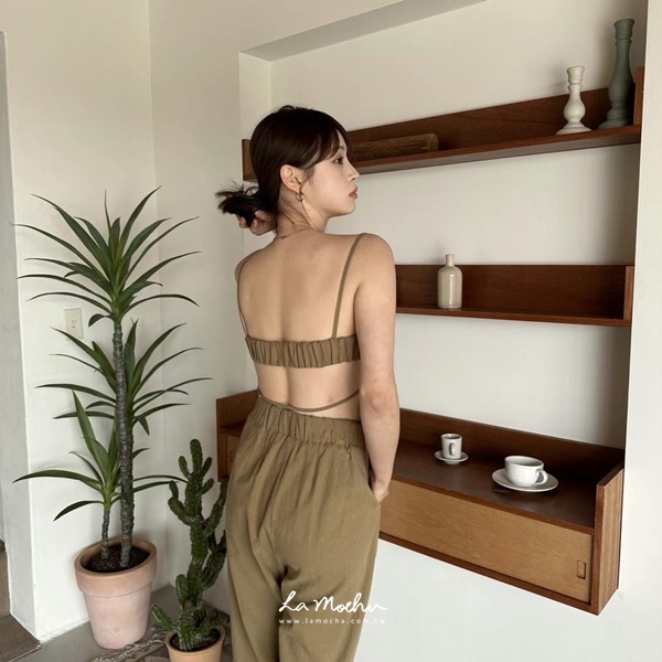 線條美背細肩背心(闆娘.花花清單)